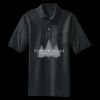 Heavyweight Cotton Pique Polo with Pocket Thumbnail